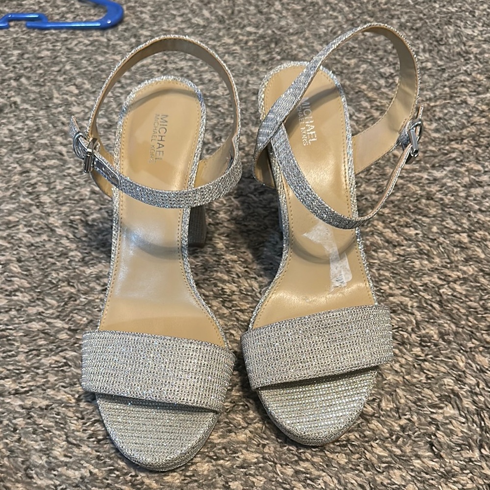 Michael Kors Silver Women's Sandals